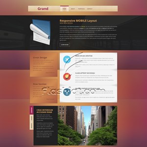 Grand - Free HTML5 & CSS Template