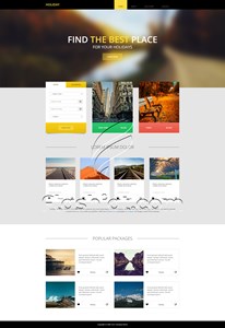 Holiday 2 - Free HTML5 & CSS Template