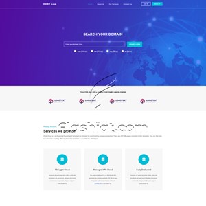 Host Cloud - Free HTML5 & CSS Template