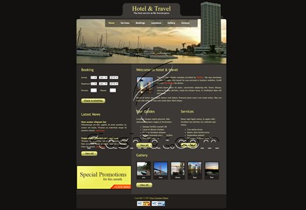 Hotel 2 - Free XHTML & CSS Template