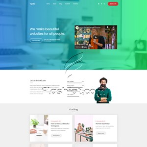 Hydro - Free HTML5 & CSS Template
