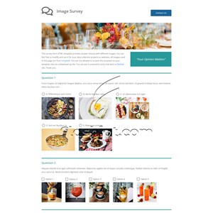 Image Survey - Free HTML5 & CSS Template