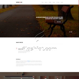 Impressum - Free HTML5 & CSS Template