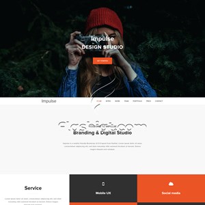 Impulse - Free HTML5 & CSS Template