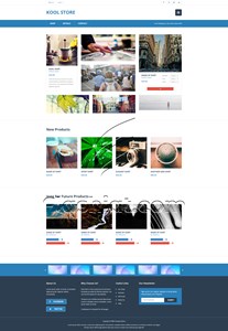 Kool Store - Free HTML5 & CSS Template
