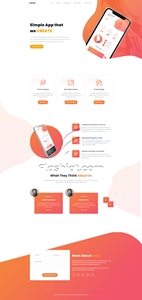 Lava Landing Page - Free HTML5 & CSS Template