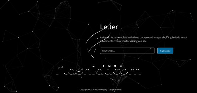 Letter - Free HTML5 & CSS Template