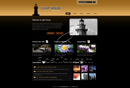 Light House - Free XHTML & CSS Template