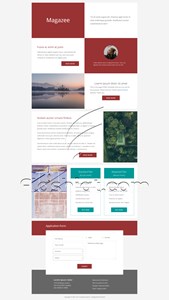 Magazee - Free HTML5 & CSS Template