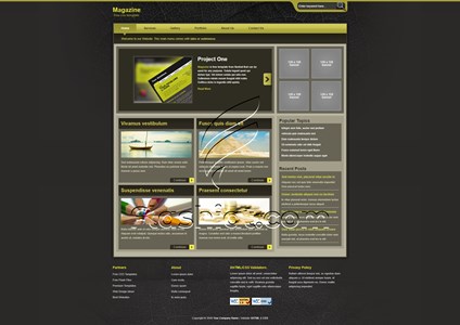 Magazine - Free XHTML & CSS Template