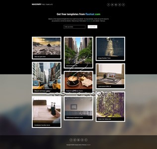 Masonry - Free HTML5 & CSS Template