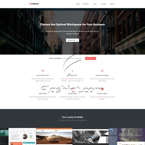 Medigo Red - Free HTML5 & CSS Template