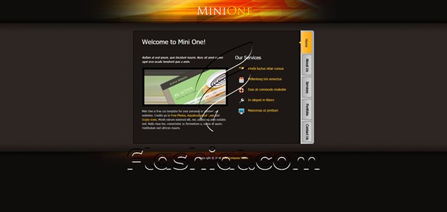 Mini One - Free XHTML & CSS Template