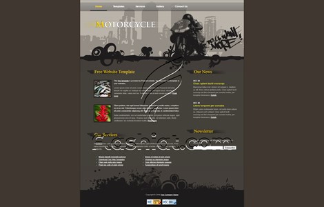 Motor Cycle - Free XHTML & CSS Template