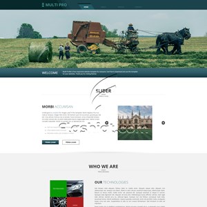 Multi Profile - Free HTML5 & CSS Template