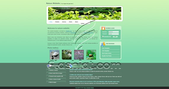 Nature - Free XHTML & CSS Template