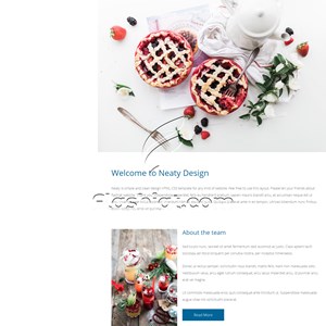 Neaty - Free HTML5 & CSS Template