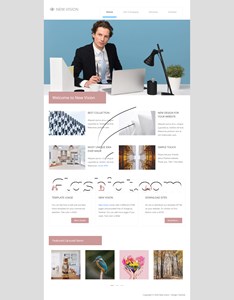 New Vision - Free HTML5 & CSS Template