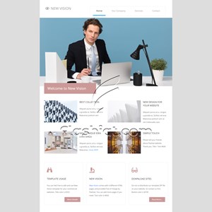 New Vision - Free HTML5 & CSS Template