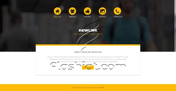 Newline - Free HTML5 & CSS Template