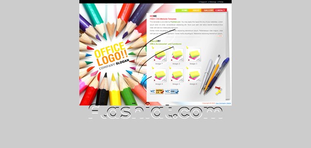 Office - Free XHTML & CSS Template