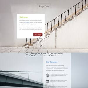 Page One - Free HTML5 & CSS Template