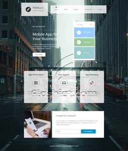 Parallo - Free HTML5 & CSS Template