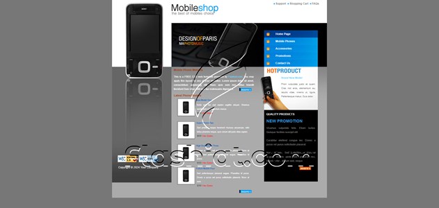 Phone - Free XHTML & CSS Template