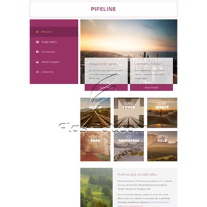 Pipeline - Free HTML5 & CSS Template