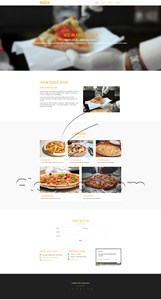 Pizza 2 - Free HTML5 & CSS Template