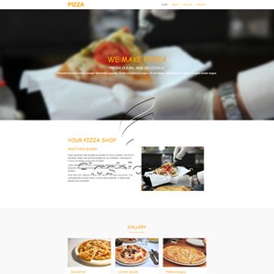 Pizza 2 - Free HTML5 & CSS Template