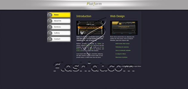 Platform - Free XHTML & CSS Template