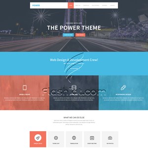 Power 2 - Free HTML5 & CSS Template