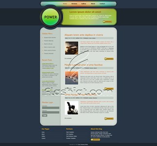 Power - Free XHTML & CSS Template