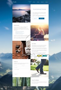 Puzzle - Free HTML5 & CSS Template