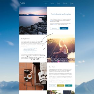 Puzzle - Free HTML5 & CSS Template