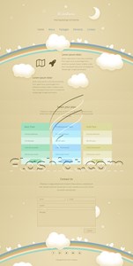 Rainbow 2 - Free HTML5 & CSS Template