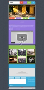 Rainbow - Free HTML5 & CSS Template