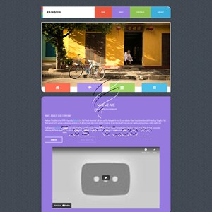 Rainbow - Free HTML5 & CSS Template
