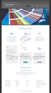 Real Dynamic - Free HTML5 & CSS Template