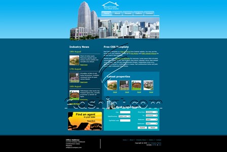 Real Estate 2 - Free XHTML & CSS Template