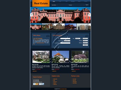 Real Estate - Free XHTML & CSS Template