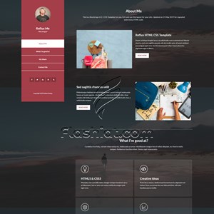 Reflux - Free HTML5 & CSS Template