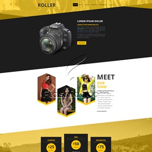 Roller - Free HTML5 & CSS Template