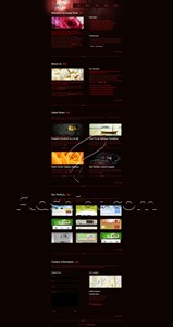 Rosey Pixel - Free XHTML & CSS Template