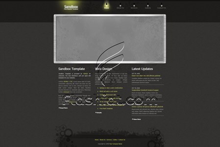 Sandbox - Free XHTML & CSS Template