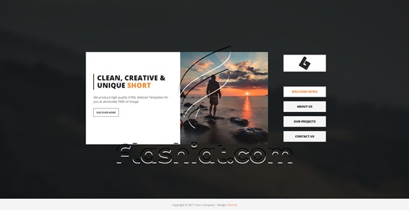 Short - Free HTML5 & CSS Template