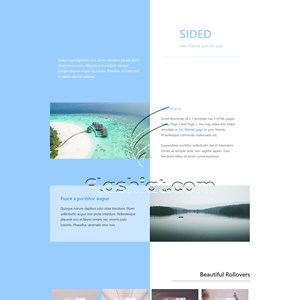 Sided - Free HTML5 & CSS Template