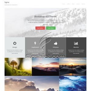 Sigma - Free HTML5 & CSS Template