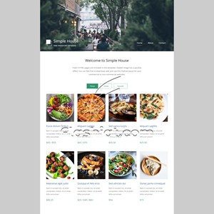 Simple House - Free HTML5 & CSS Template